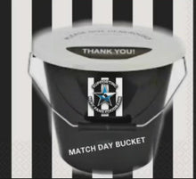 Load and play video in Gallery viewer, Match day bucket supporting nufc fans foodbank
